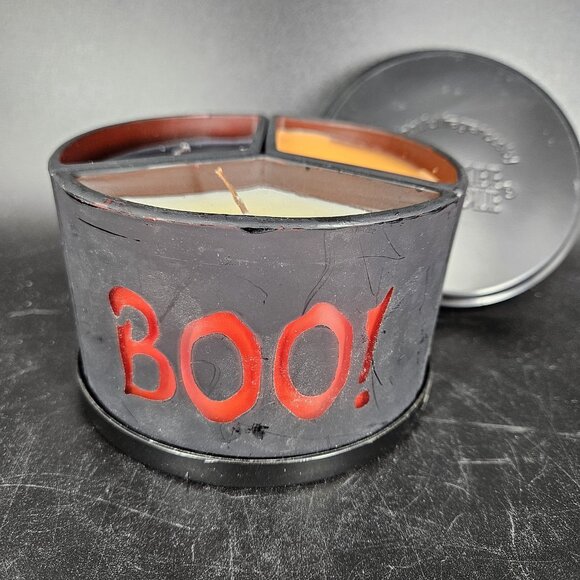 Yankee Candle Halloween 3 Scents Boo Tricky Wicked Patchouli Peppermint Jar - Picture 2 of 12